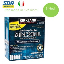 Minoxidil 5% Kirkland signature 3 mesi