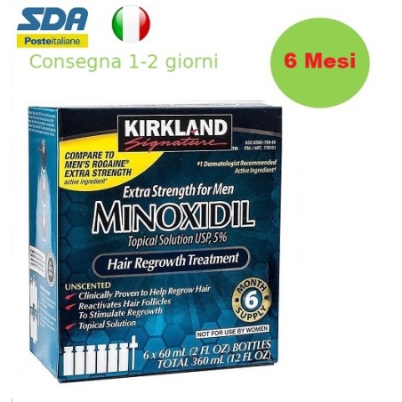 Minoxidil 5% Kirkland signature 6 mesi